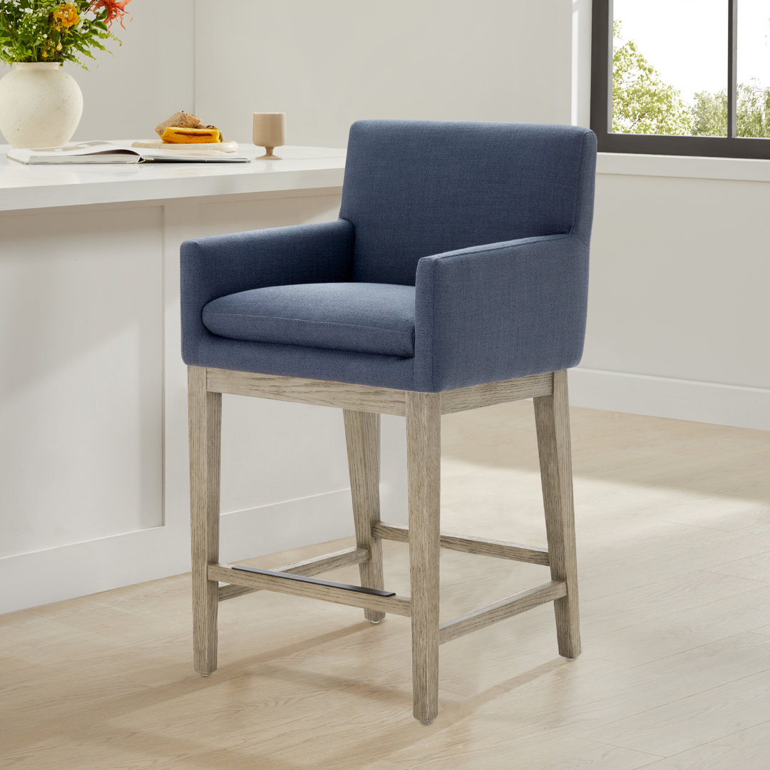Bethea 25.98'' Counter Stool With Arms
